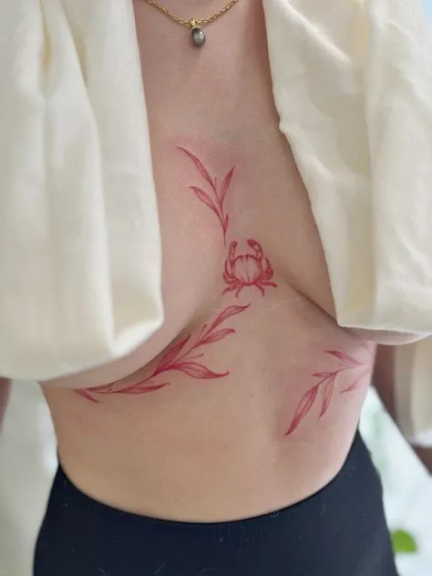 15+ Mẫu Hình Xăm Ngực Nữ Tinh Tế